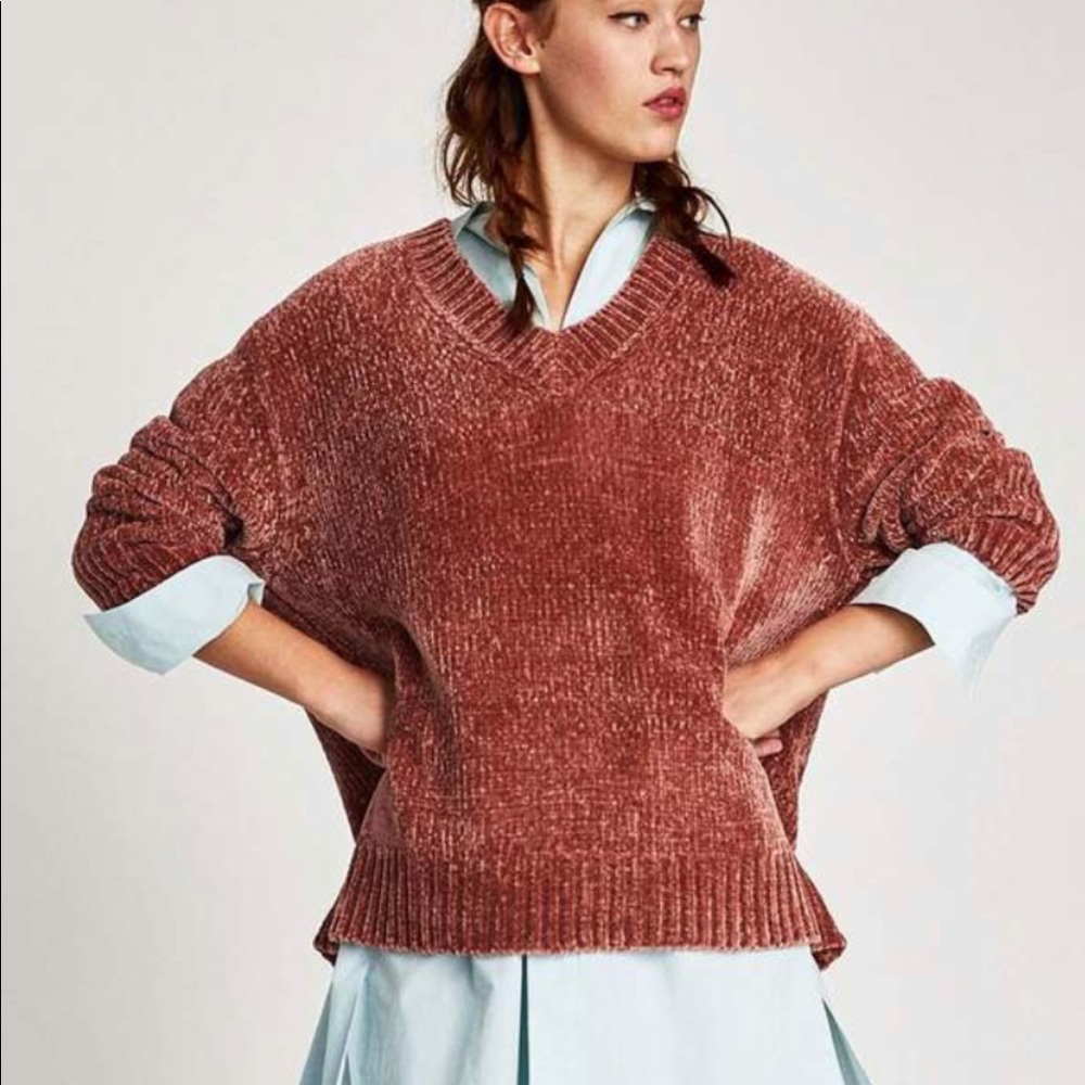 Zara Chenille Sweater